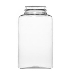 150ml Clear PET Pill Jar, 43mm Neck